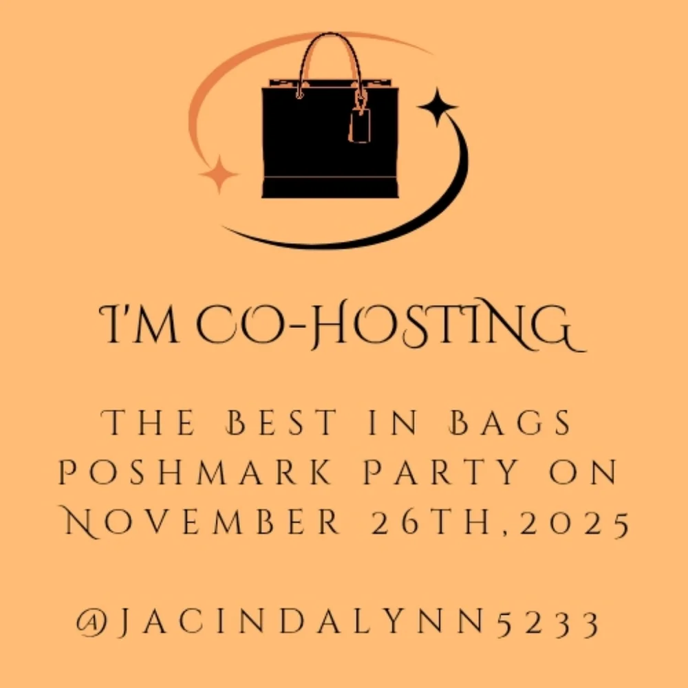 I'm Co-hosting The Best In Bags Poshmark Party On November 26th, 2025